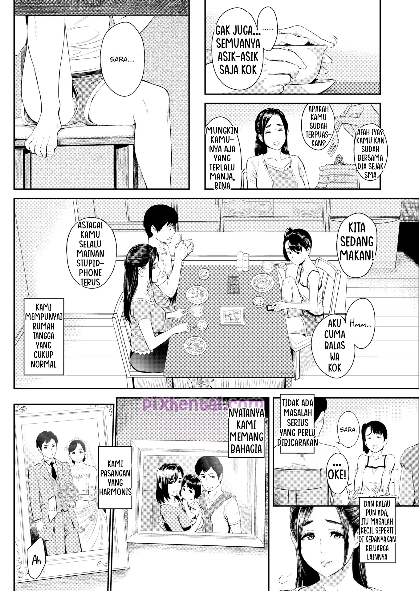 Komik hentai xxx manga sex bokep Happy Days Tante Kesepian ngajak Selingkuh Tetangganya 2